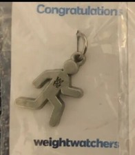 WW Weight Watchers Achievement Award Goal Charm Key Chain