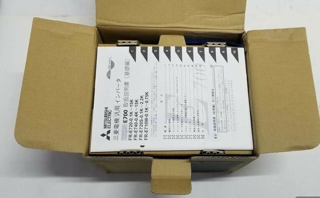 FR-E720-2.2K Mitsubishi PLCFR-E720-2.2K One Year Warrenty FR-E720-2.2K Mitsubishi PLCFR-E720-2.2K One Year Warrenty