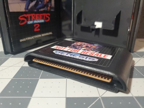 Streets of Rage 2 Not For Resale Edition (Sega Genesis, 1992) Complete - Tested - Picture 10 of 13