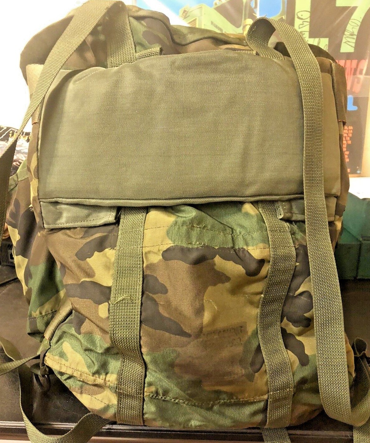 VINTAGE US MILITARY ALICE RADIO RUCKSACK PADDED BACKPACK 5895-01-461 ...