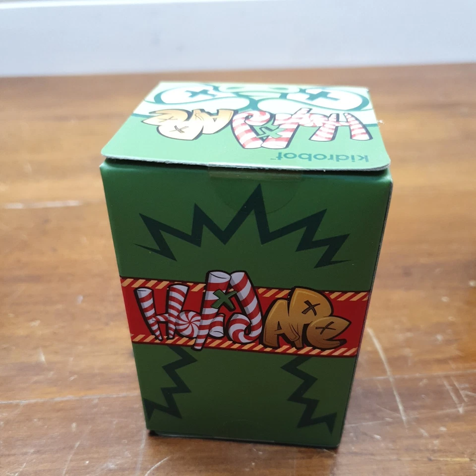  RARE kozik Kidrobot 3" happy holidAPE  2013 - Never Opened   christmas - Image 3 of 4