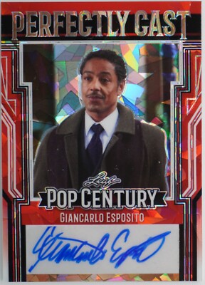 2023 Leaf Pop Century Metal Autographs Wave Red #PCGE1 2023 Leaf Pop Century Metal Autographs Wave Red #PCGE1