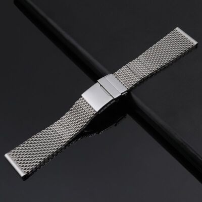22 24mm 316L Bracelet Metal Watch Band Strap Fits Breitling Superocean Heritage