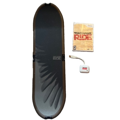 Wii Tony Hawk Ride game, Nintendo Wii Skateboard Controller & USB Receiver