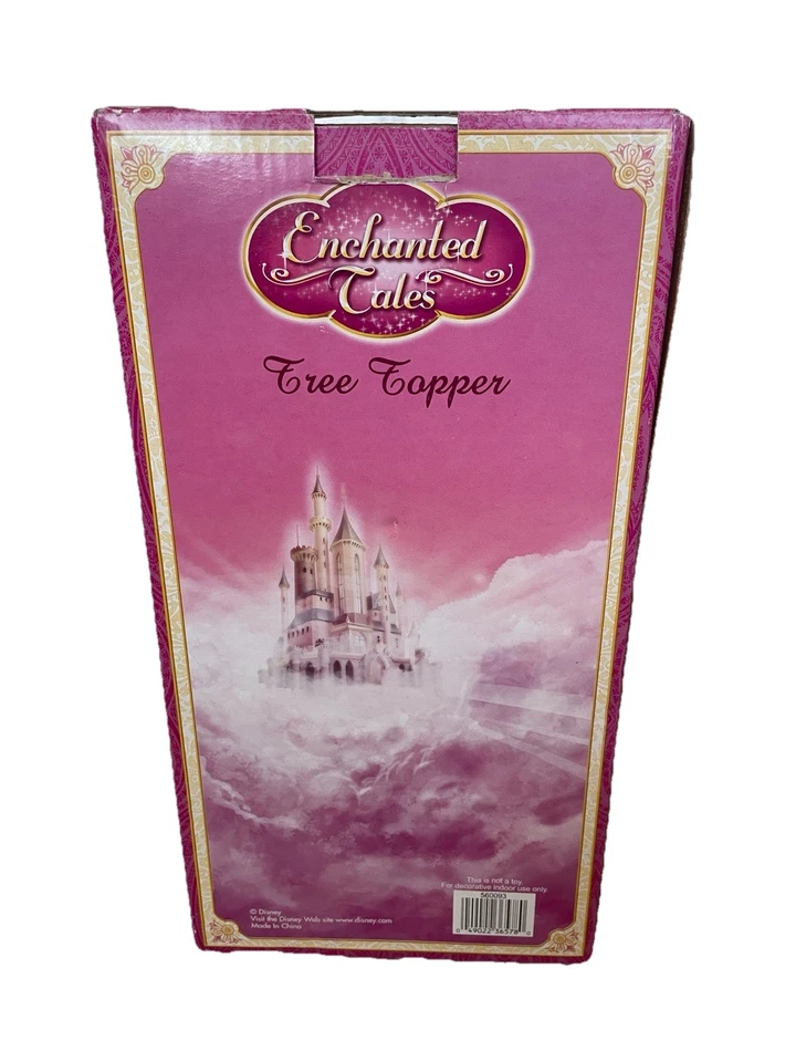 Disney Enchanted Tales Princess Ariel in Yellow Gown Christmas Tree Topper - Image 4 of 4