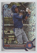 2022 Bowman Draft Chrome Sparkle Refractor Alexis Hernandez #BDC-173 6u5