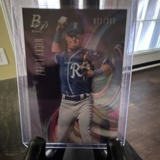 Topps Bowman Platinum 2018 Nicky Lopez Rookie Serial Purple /250 TOP-76 Royals