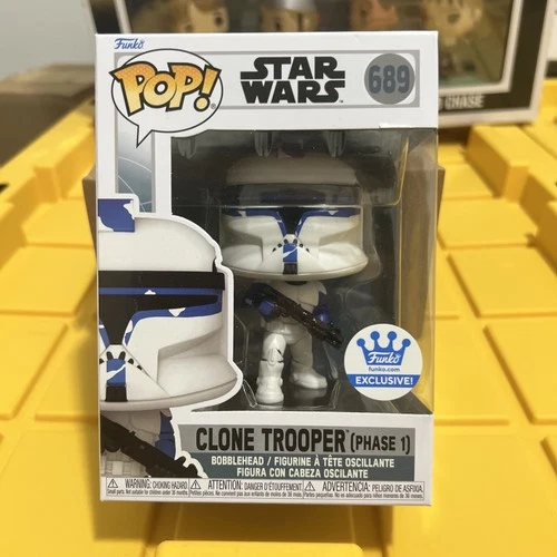 Funko POP! Star Wars Ahsoka Clone Trooper Phase 1 Funko Shop Exclusive #689