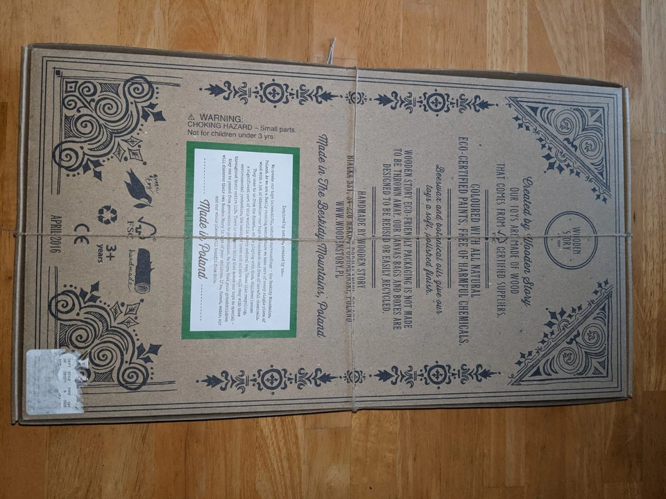 Wooden Story Rainbow Blocks Building Blocks Made In Poland Toy Kids Game  - Image 4 of 4