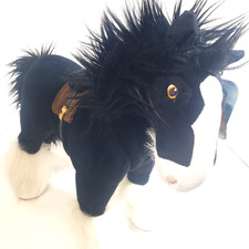 Disney Brave MERIDA'S Shire CLYDESDALE HORSE ANGUS 15" Plush Stuffed Animal Tall