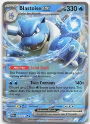 Blastoise ex - 009/165 - Scarlet & Violet 151