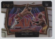 2023 Panini Select WWE Ringside Silver Prizm Die-Cut Mustafa Ali #201 0yx7