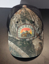 Cabela's Hat Cap Snap Back Mesh Trucker Youth Embroidered Patch Outdoor Hunting
