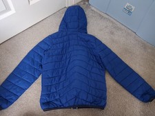 M&S Boys Stormwear Lightweight Puffer Jacket 9-10 Years blue