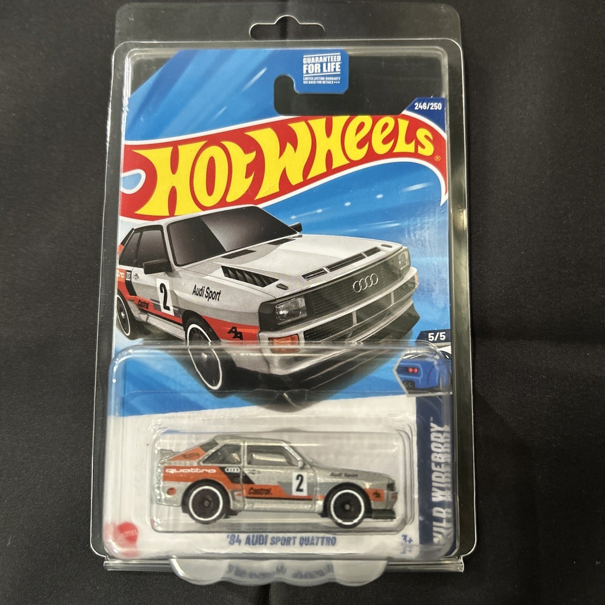 Hot Wheels - 2025 Treasure Hunt - SILVER '84 AUDI SPORT