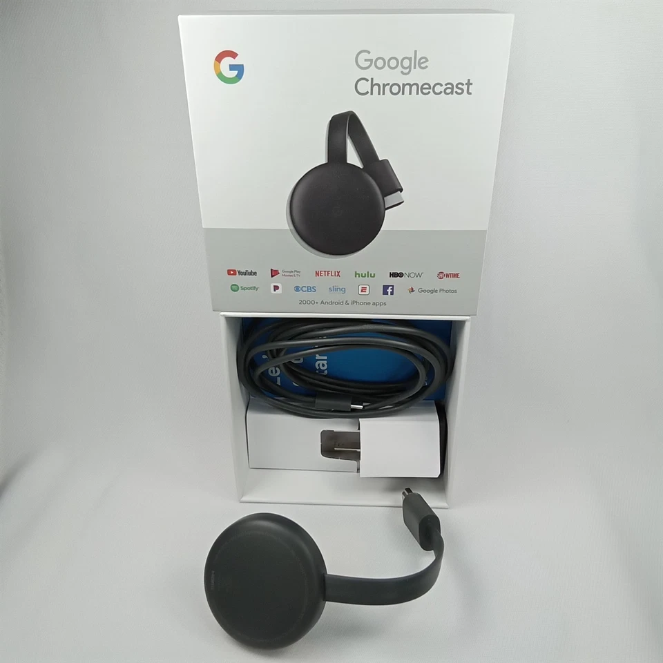 Google Chromecast 1st Generation Media Streamer With Original Box 2013 - Image 2 of 4