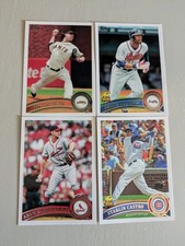 2011 Topps Baseball Cards Choose Your Cards