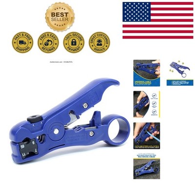 Effortless Cutting and Stripping Tool for UTP and Coax Cables - DataShark 70029