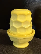 Mosser Glass /Black Cat Vintage DANDELION Georgian Fairy Lamp Viking Mould