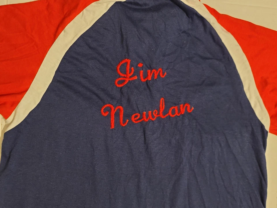 Camisa polo de bolos vintage Hilton Athletic Apparel cosida hecha en EE. UU. L Foto 4 de 4