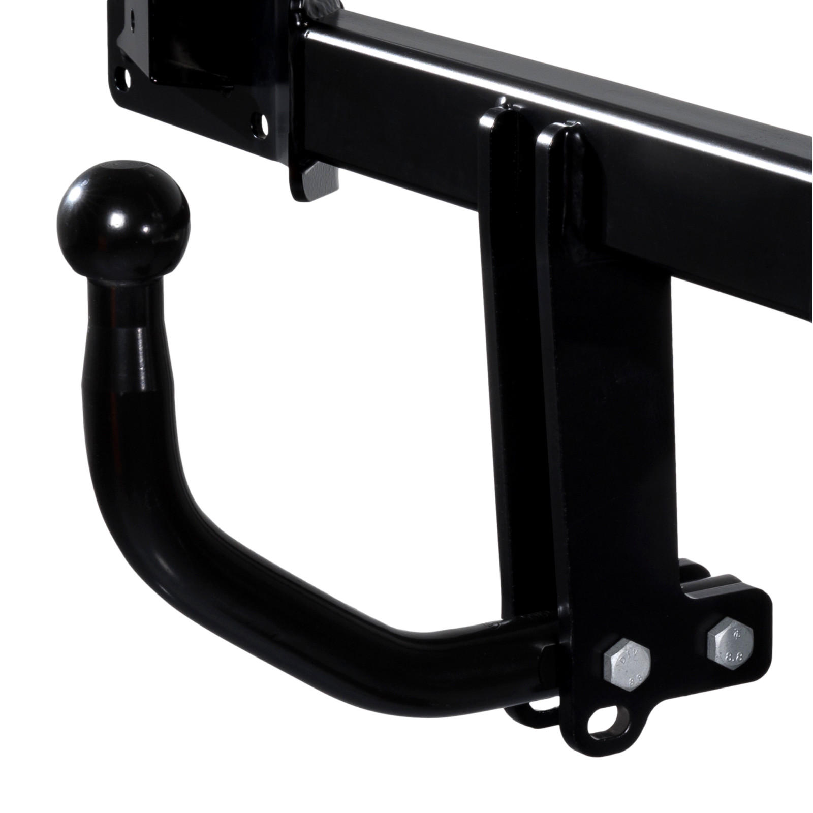 Attelage col de cygne pour Fiat Scudo fourgon 2007-2016 avec son faisceau universel 13 broches