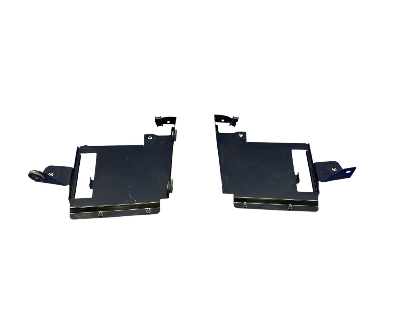 2011-2015 AUDI R8 AWD 5.2L REAR LEFT RIGHT ENGINE ECU SUPPORT MOUNT BRACKET SET