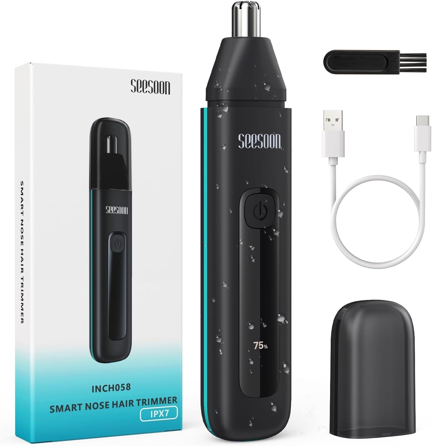 Nose Hair Trimmer for Men Professional Painless Ear & Facial