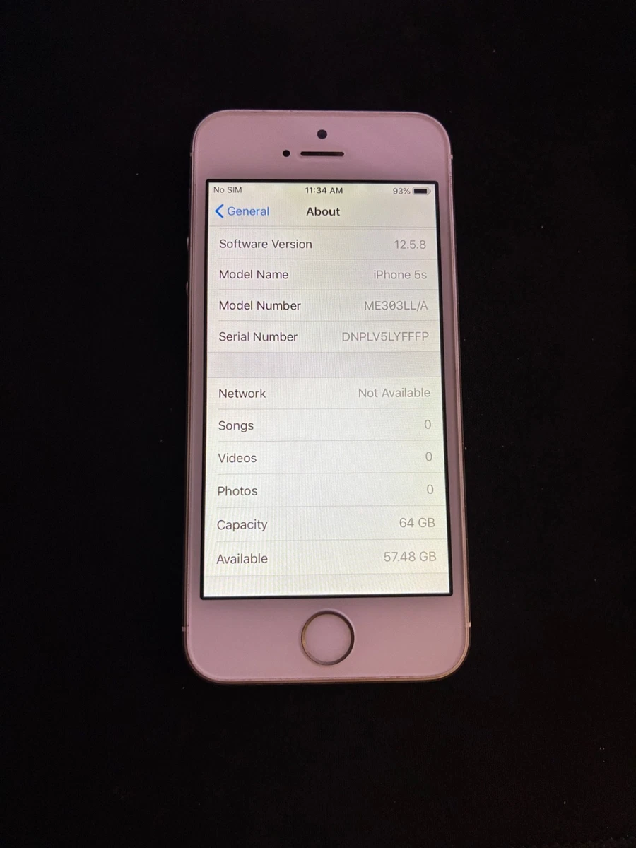 25+ iPhone 5s 64GB iOS for sale | Updated Oct 2026