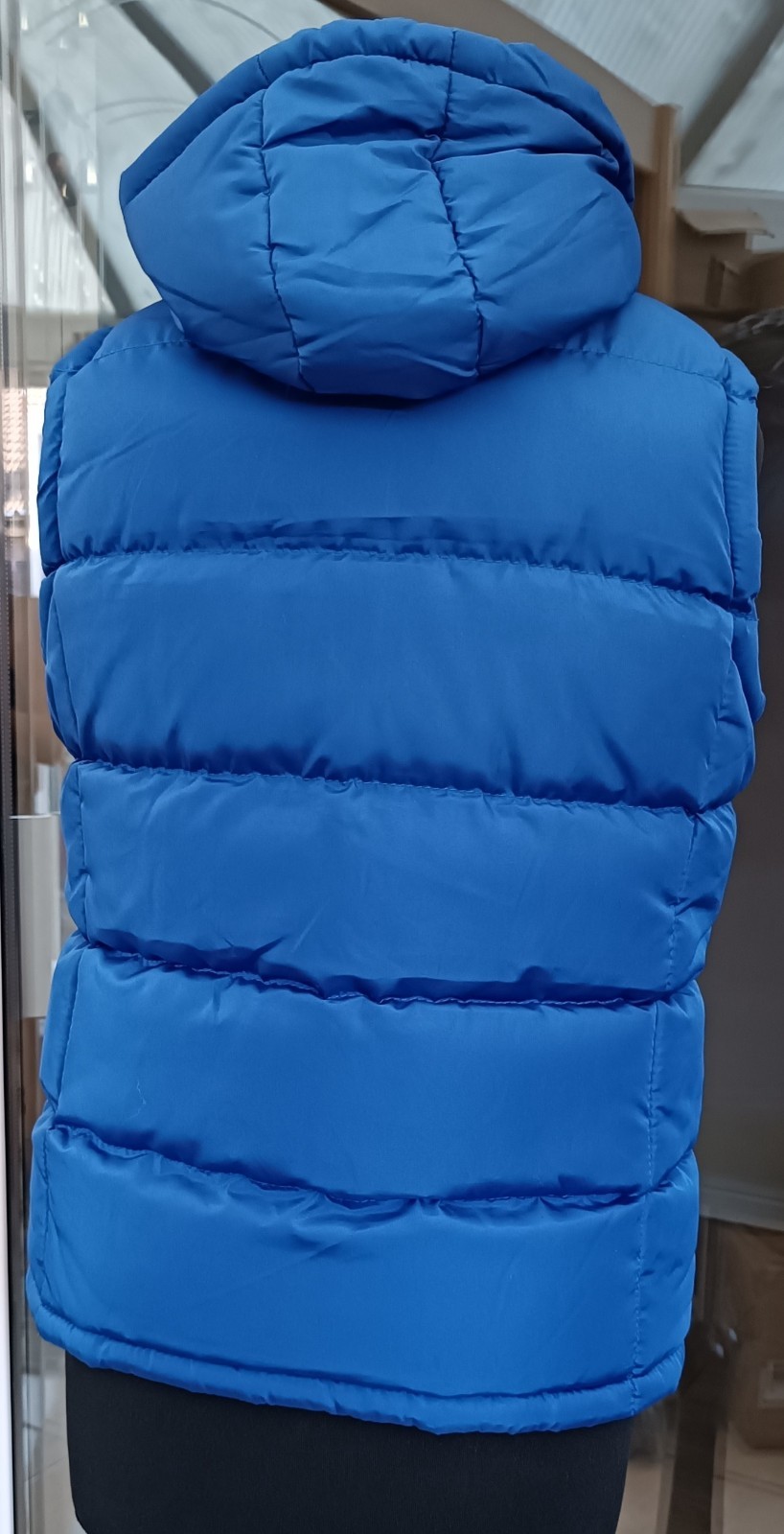 Lee Cooper Padded 2 Zip Gilet Vest Hood Royal Blue Boys Size 11-12 RRP £47.99 image 7