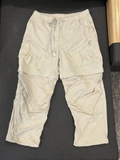 Nike ACG Beige Windbreaker Cargo Pants Size Large