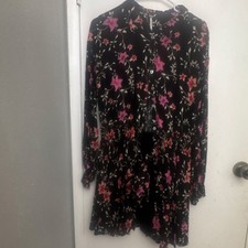 Free People Lighten up long sleeved mini dress