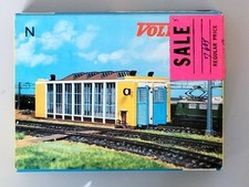 N Scale Vollmer Modern Diesel Engine Shed 7606B Building Kit. Complete