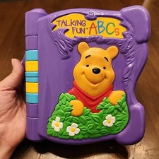 Disney Winnie The Pooh Talking Fun ABC's Electronic Interactive Learning Book