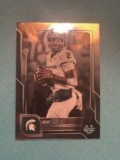 2025 Bowman Chrome University Football #150 Aidan Chiles - Michigan State