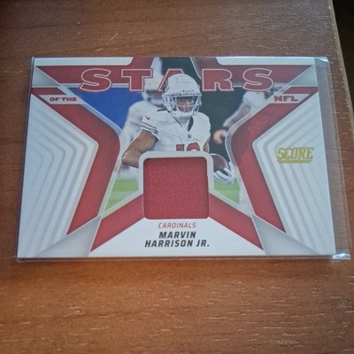 2025 Score Football - Marvin Harrison Jr.  Stars of the NFL Patch Gold #SNJ-MHM