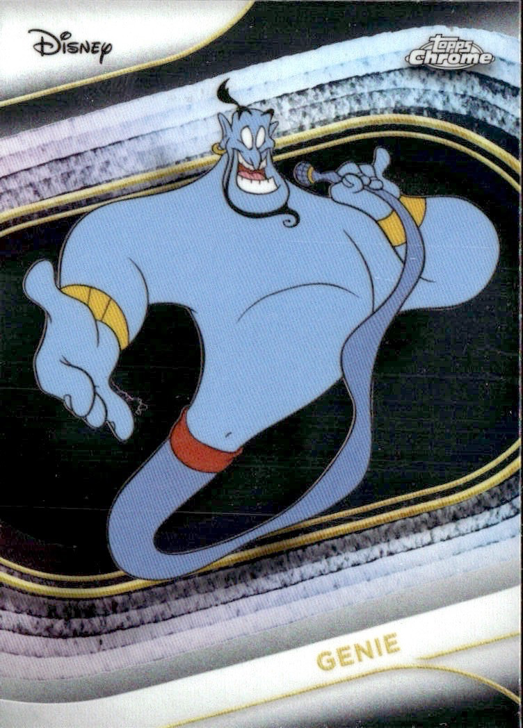 2025 Topps Chrome Disney Aladdin – Genie #183 Base NM/M