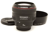 Canon EF 85mm f1.2 L II USM Lens with Hood #50514