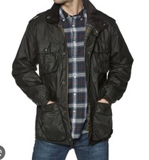 Barbour Men's Wax Jacket Size XL Olive Green Trooper New RRP £239