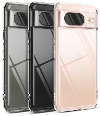 Ringke Fusion Clear Case for Google Pixel 8 Matte Anti-Fingerprint TPU Cover
