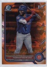 2022 Bowman Sapphire Edition Chrome Prospects Orange 2/50 Ronnier Quintero 12sd