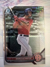 2022 Bowman Chrome Prospects Marcelo Mayer #BCP-237 Mojo Refractor (RC) Red Sox