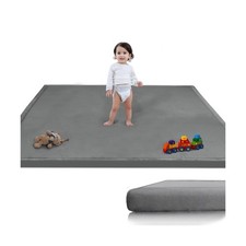 Baby Play Mat for Floor, 1.3" Thick Memory Foam Muscle Playpen Cush... Fast Ship