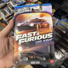 2025 Hot Wheels Silver Series FAST  FURIOUS Villains HONDA S2000 1/5 black