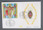 MayfairStamps Germany FDC 1975 Christmas Souvenir Sheet First Day Cover aaw_5747