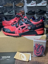 Size 9 - ASICS atmos x RED SPIDER x Gel Lyte 3 Bandana Print Authentic OG BOX DS