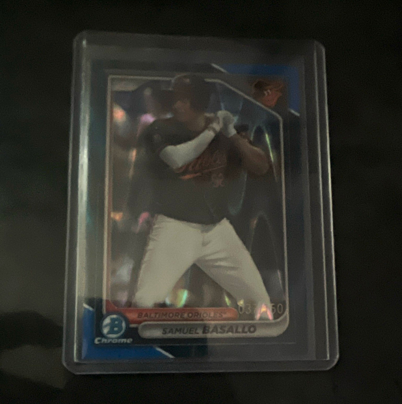 2024 Bowman Chrome Samuel Basallo Orioles Chrome Prospects #BCP-38 /150