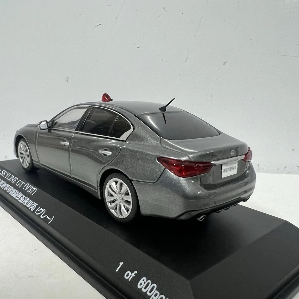 Rais 1/43 Nissan Skyline V37 GT Japan Criminal Mobile Unit Diecast Model Gifts - Image 4 of 4