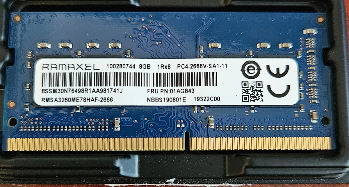 Ramaxel Computer PC4-21300 (DDR4-2666) Bus Speed Memory (RAM) for