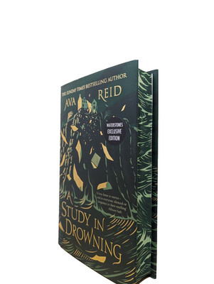 A Study in Drowning Ava Reid 1st Edition Sprayed Edges Hardcover New Collectible