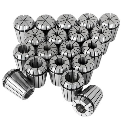 19pcs ER32 Metric Precision Spring Collet Set 2-20mm for CNC Engraving Milling